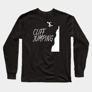 Cliff jumping Long Sleeve T-Shirt